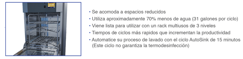 Lavadoras termodesinfectoras pequeñas Surgiplast